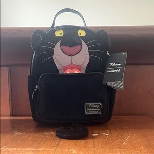 Disney Loungefly Bagheera Jungle book Mini Backpack